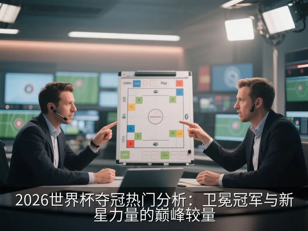 绿茵场上的足球战术板与战术路线图示意